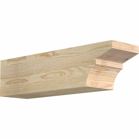 Ekena Millwork Monterey Rough Sawn Rafter Tail, Douglas Fir, 6"W x 6"H x 24"L RFT06X06X24MON00RDF